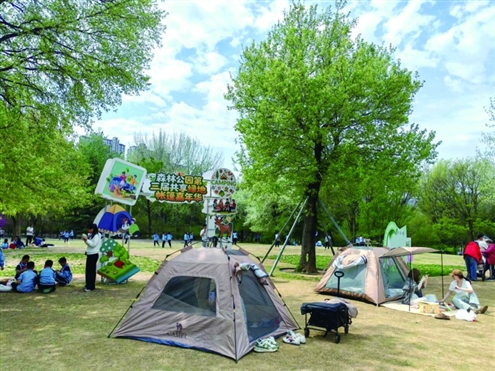 家门口就能尽享春光烂漫